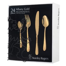 24 Piece Albany Stainless Steel Cutlery Set